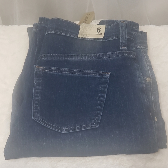 NWT Cabela's Sz 6L Classic Jeans Dark Stone - Picture 14 of 14